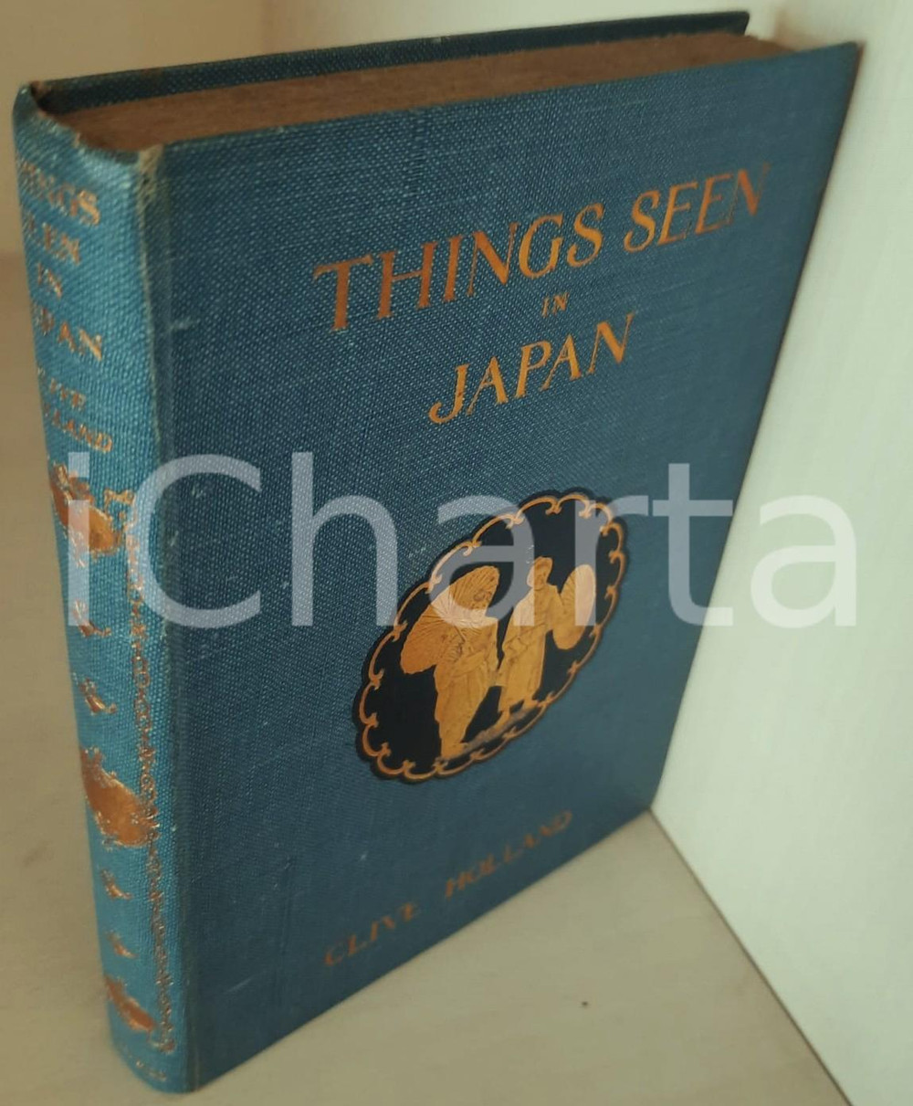 Libro, pubblicazione d epoca 1912 Clive HOLLAND Things Seen in Japan 2nd edition ILLUSTRATED 1