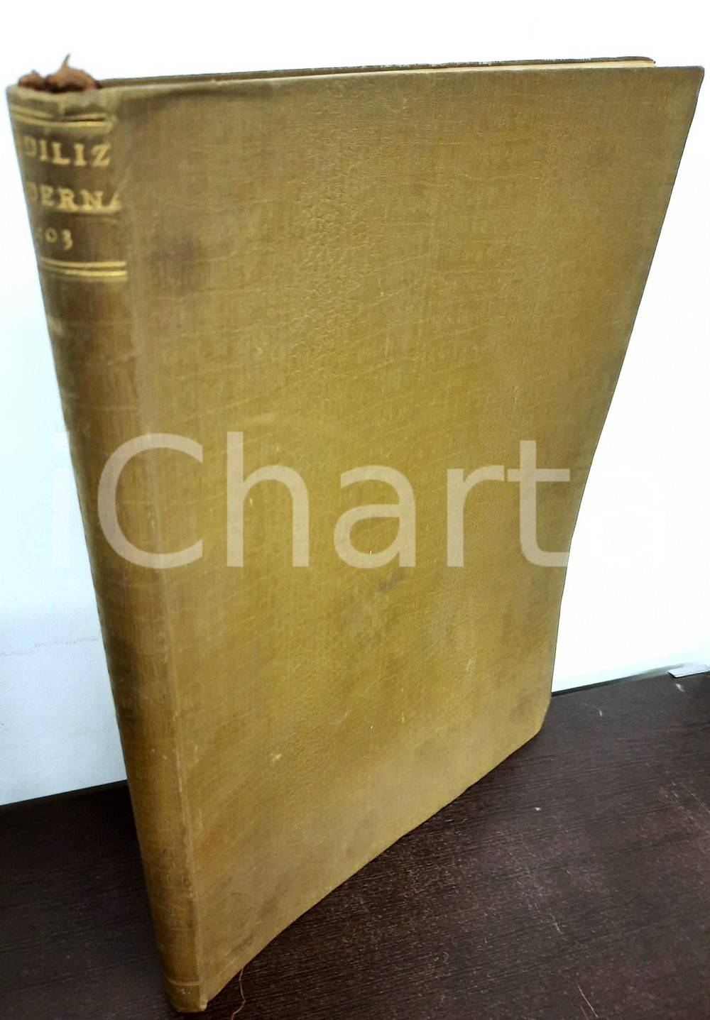 Giornale, rivista storica 1903 L EDILIZIA MODERNA  Mensile illustrato Annata completa rilegata 1