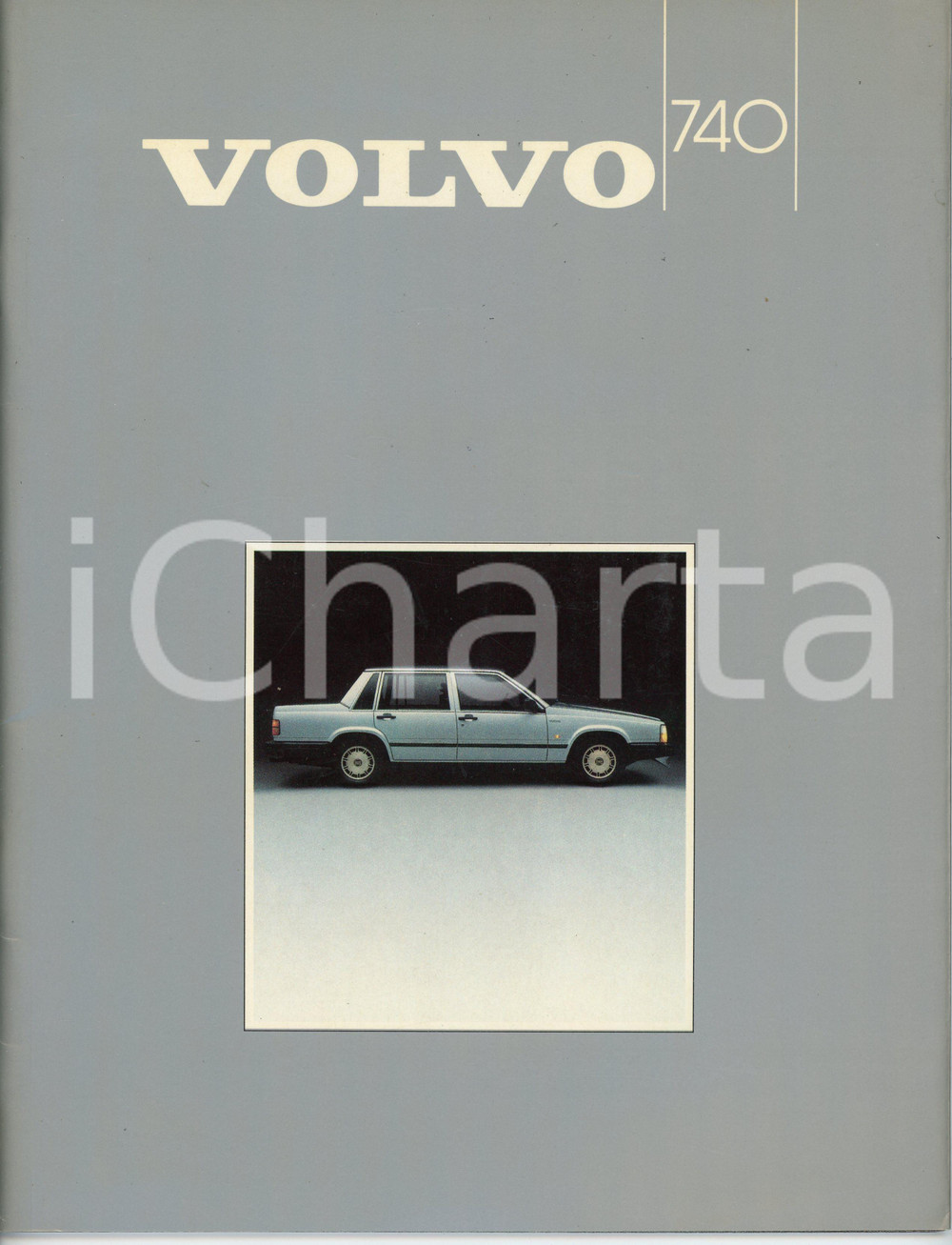 Materiale pubblicitario d’epoca 1984 VOLVO 740 Brochure illustrata  31 pagine 1