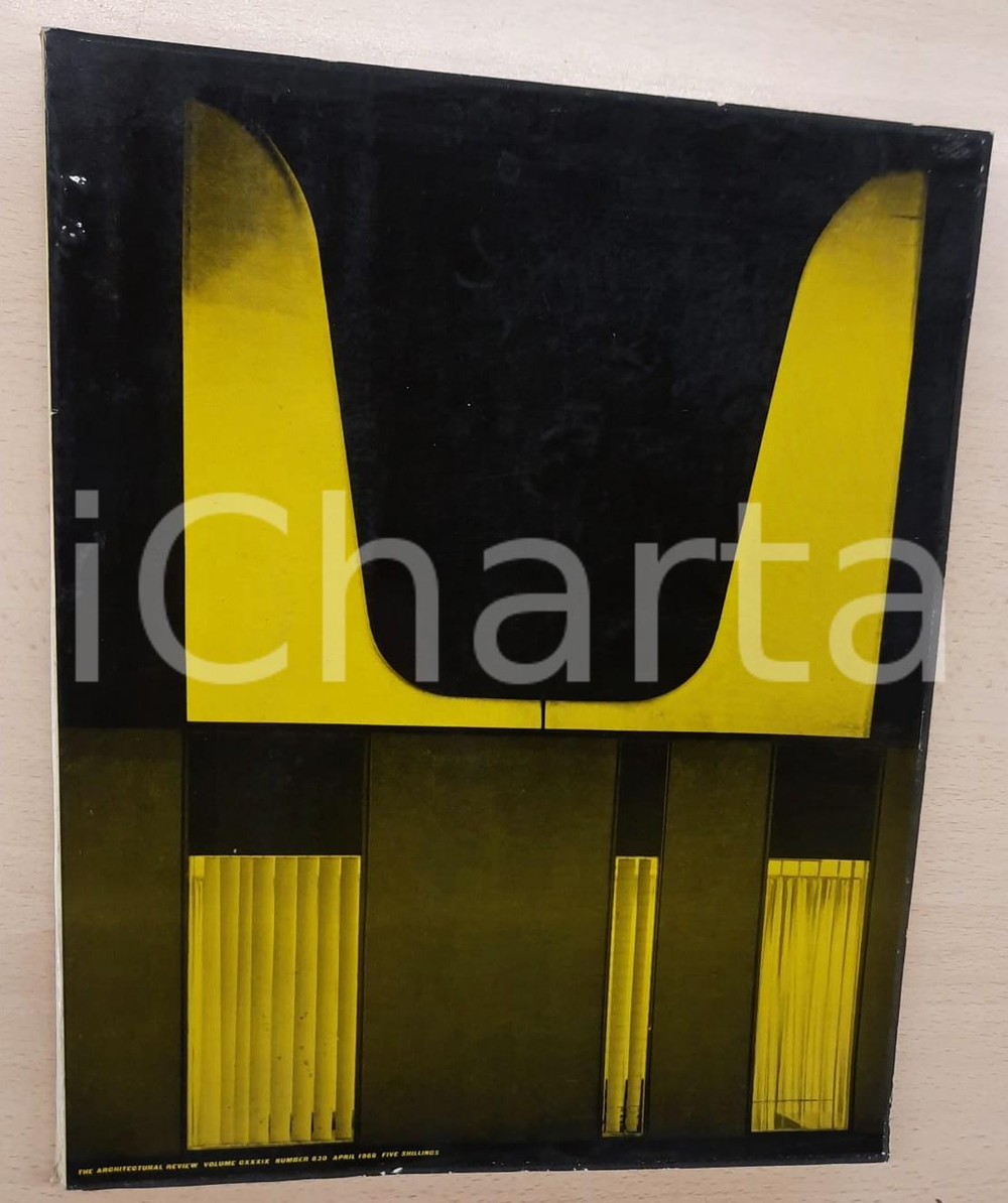 Giornale, rivista storica April 1966 THE ARCHITECTURAL REVIEW Olympic buildings in Tokyo  n. 830 1