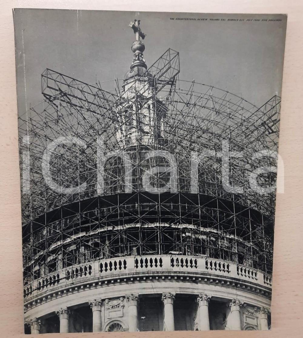 Giornale, rivista storica July 1966 THE ARCHITECTURAL REVIEW New Hall, Cambridge  Soho  no. 833 1