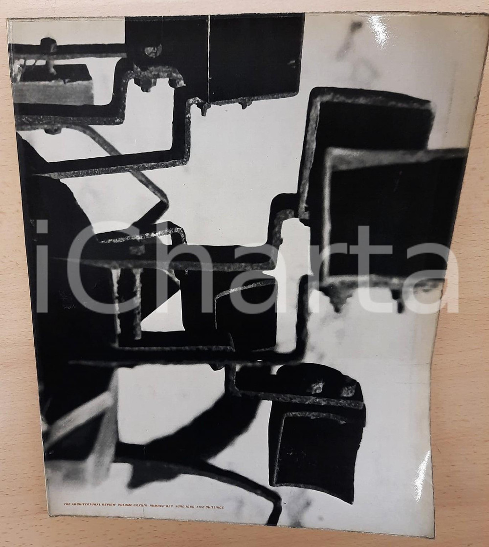 Giornale, rivista storica June 1966 THE ARCHITECTURAL REVIEW Dunelm House, Durham  no. 832 1