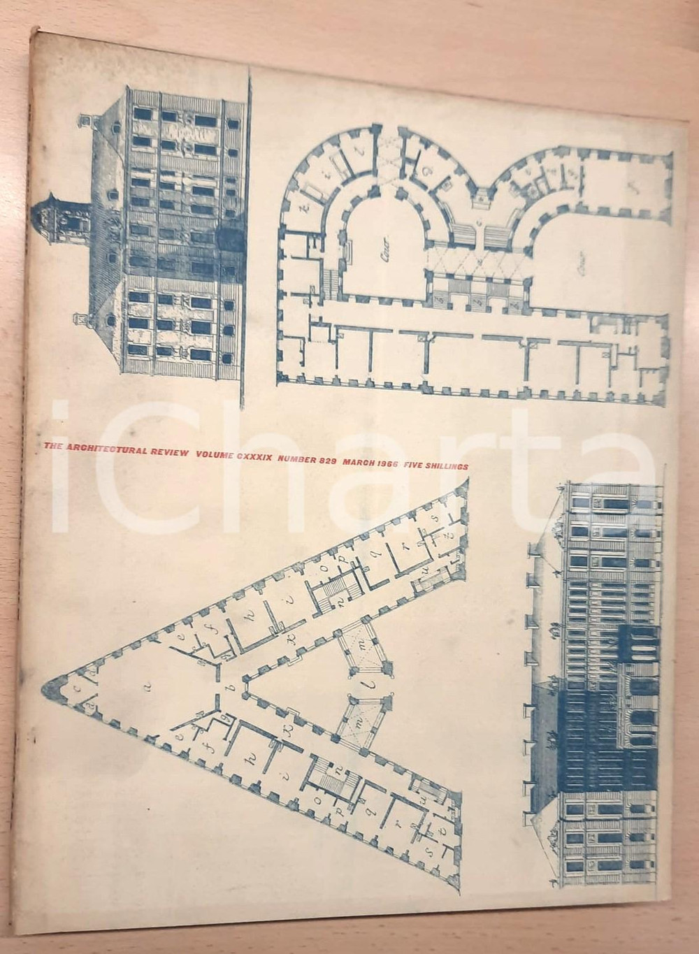 Giornale, rivista storica March 1966 THE ARCHITECTURAL REVIEW Painted churches of Moldavia  no. 829 1