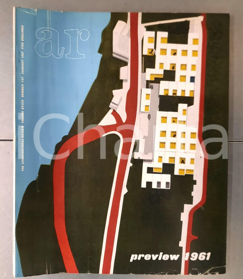 Giornale, rivista storica January 1961 THE ARCHITECTURAL REVIEW Special preview issue  no. 767 1