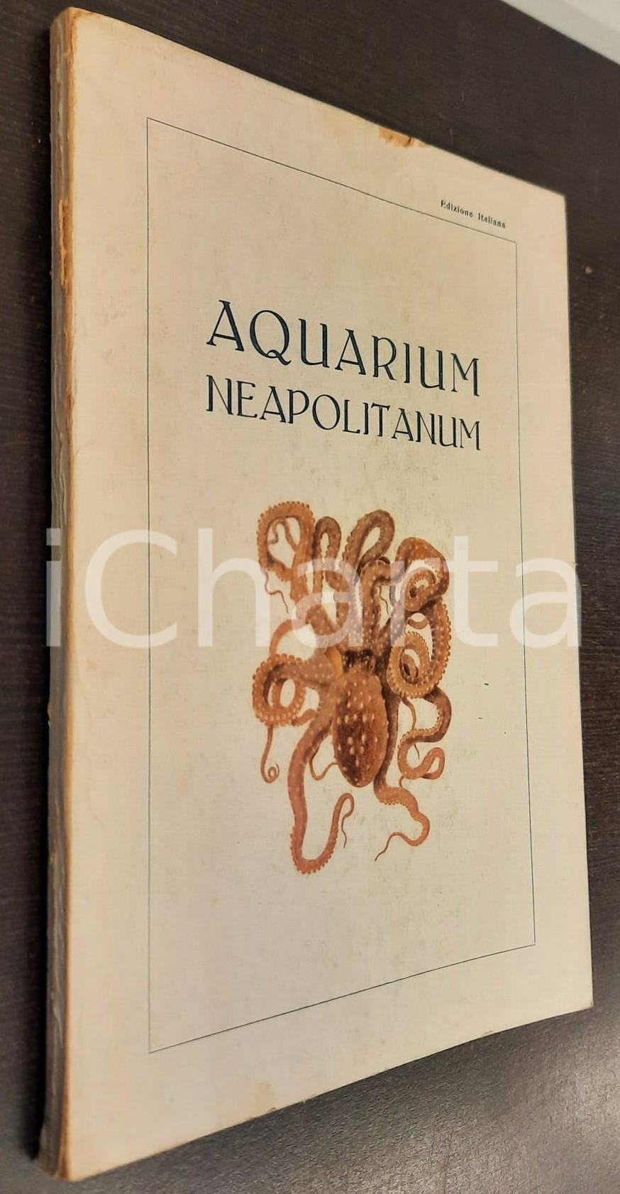 Libro, pubblicazione d epoca 1939 NAPOLI Aquarium Neapolitanum. Guida per l acquario della Stazione zoologica 1