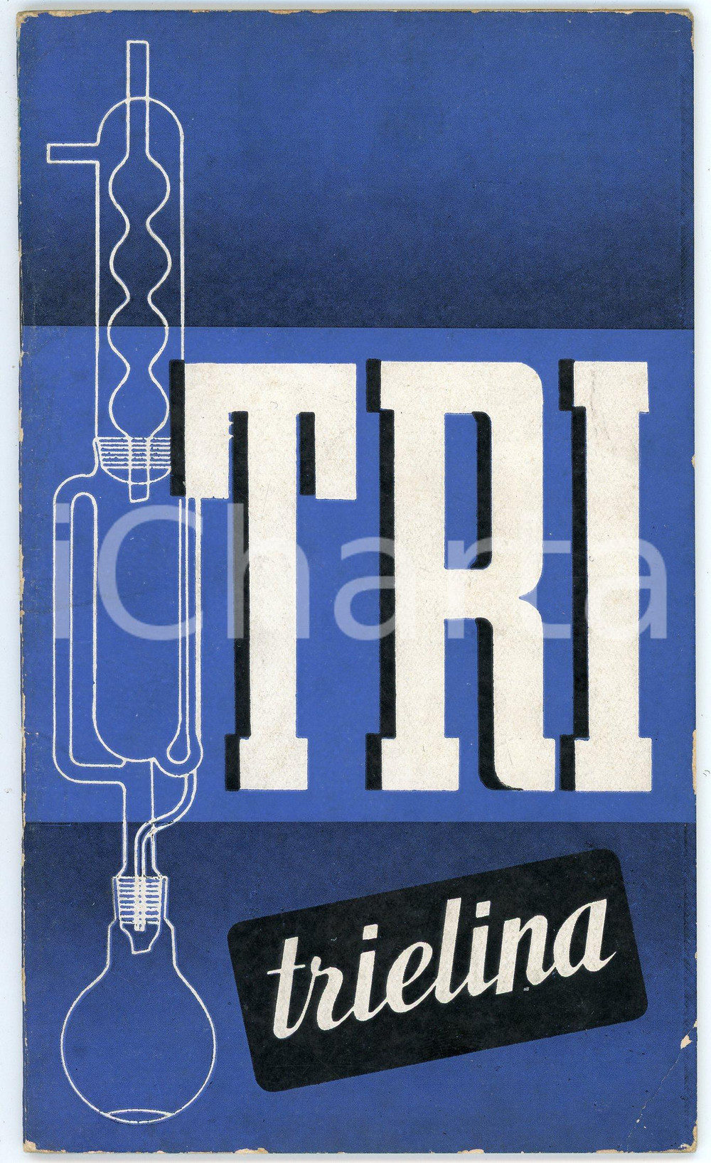 Materiale pubblicitario d’epoca 1939 MILANO Società MONTECATINI Trielina TRI Opuscolo pubblicitario 1