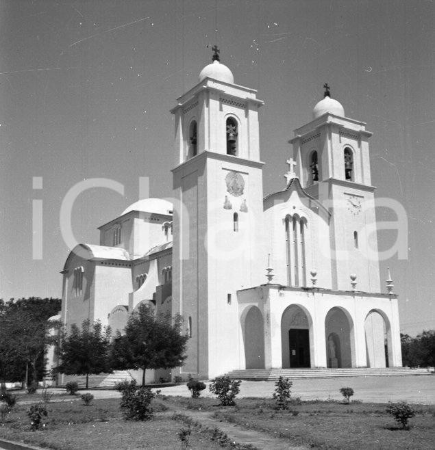 Fotografia d epoca originale 1965ca NAMPULA MOZAMBICO Catedral Nossa Senhora de Fátima NEGATIVO ORIGINALE 2 1