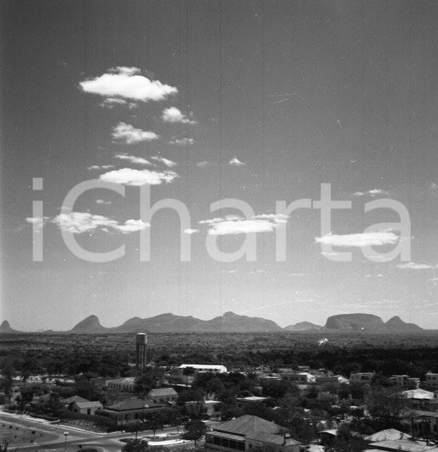 Fotografia d epoca originale 1965 ca NAMPULA MOZAMBICO Panorama dall alto NEGATIVO ORIGINALE 7 1
