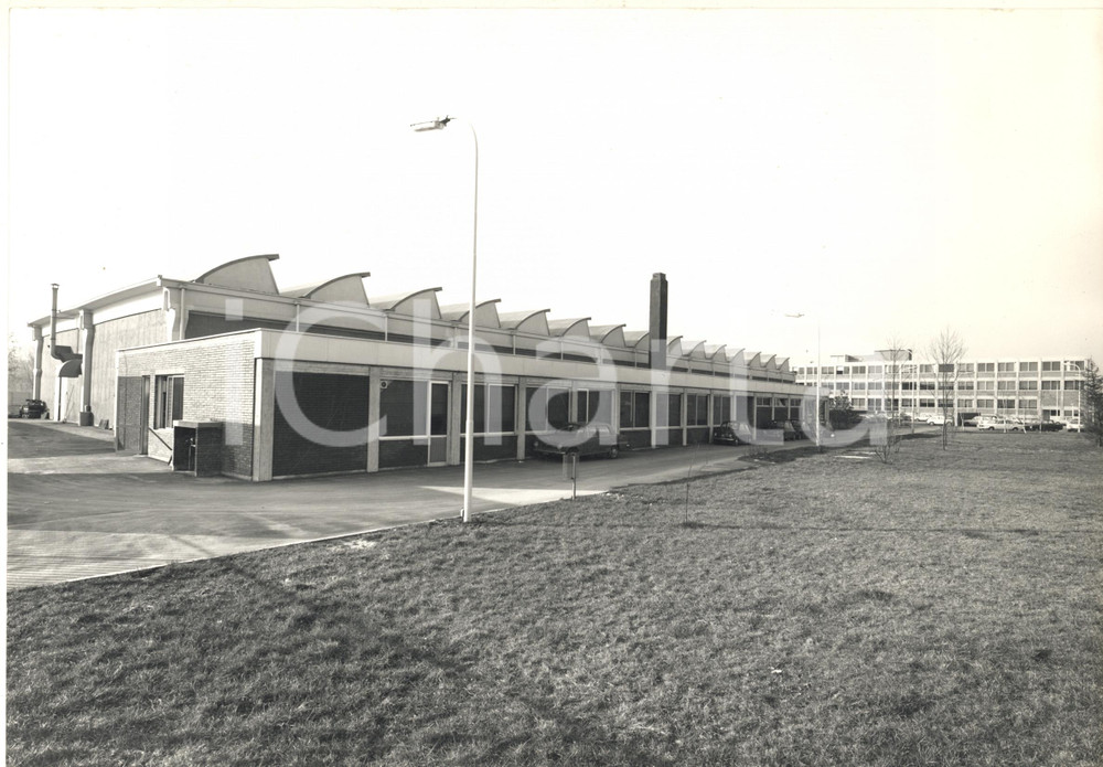 Fotografia d epoca originale 1965 ca VIGNATE MI INGERSOLL Rand  Industria meccanica  Foto 30x21 cm 1 1