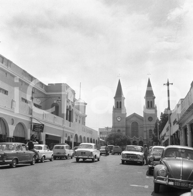 Fotografia d epoca originale 1965 ca BLOEMFONTEIN ZA Floreat Ave NEGATIVO ORIGININALE 1