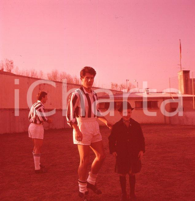 Fotografia d epoca originale 1960ca CALCIO JUVENTUS Omar SIVORI POSITIVO ORIGINALE 1