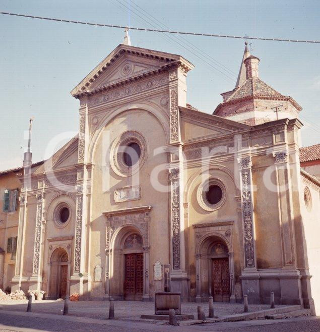 Fotografia d epoca originale 1960 ca BIELLA Basilica di San Sebastiano POSITIVO ORIGINALE 1
