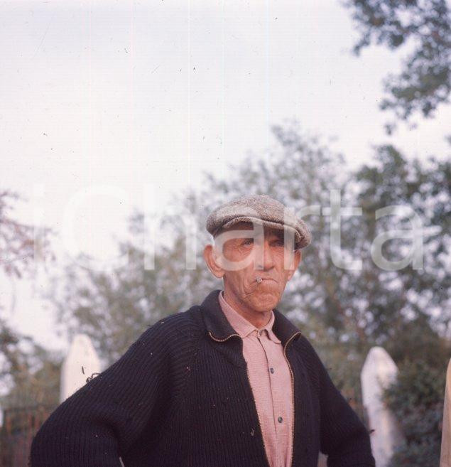 Fotografia d epoca originale 1960 ca CAMARGUE Felix BERNARD gardian du Domaine de Méjanes POSITIVO ORIGINALE 1