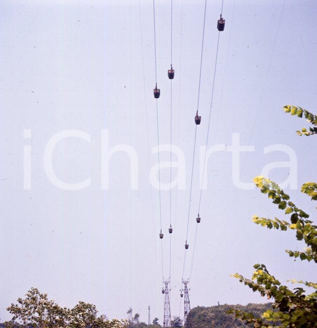 Fotografia d epoca originale 1960ca BRAGNO SV Teleferica per carbone da Savona POSITIVO ORIGINALE 1 1