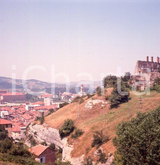 Fotografia d epoca originale 1960ca CAIRO MONTENOTTE SV Resti castello medievale del 1300 POSITIVO ORIGIN 1 1