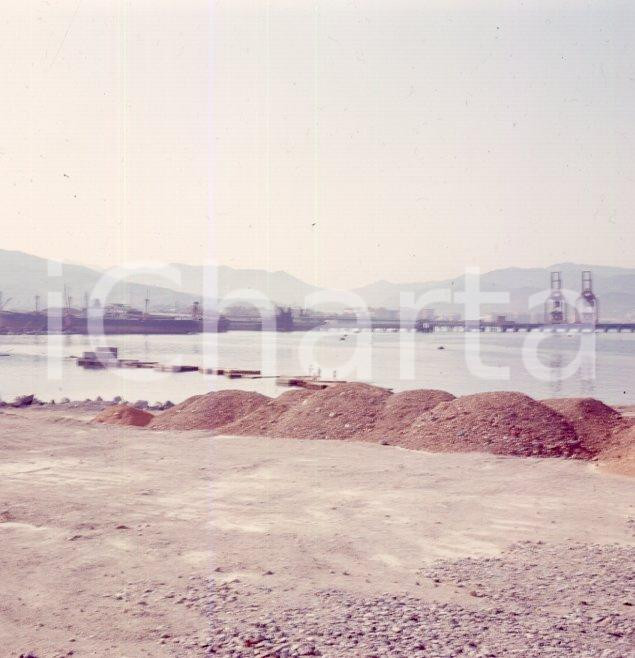 Fotografia d epoca originale 1960ca VADO LIGURE SV Cantieri navali POSITIVO ORIGINALE 1