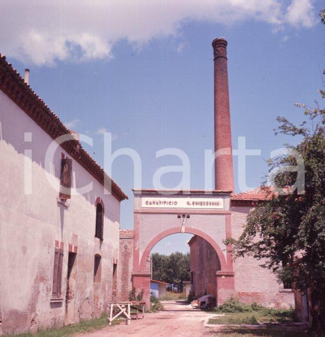 Fotografia d epoca originale 1960ca POLESELLA RO Ex Canapificio POSITIVO ORIGINALE 1