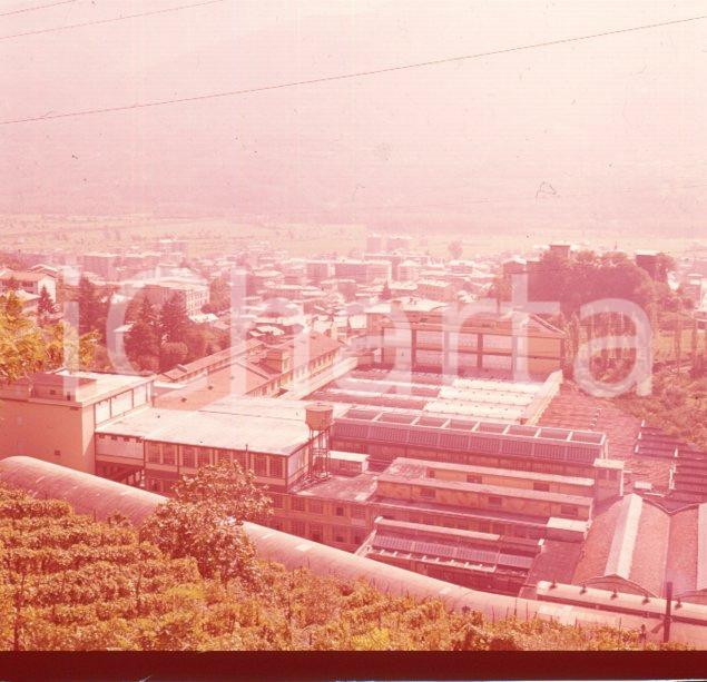 Fotografia d epoca originale 1960ca SONDRIO Panorama della città dall alto POSITIVO ORIGINALE 1