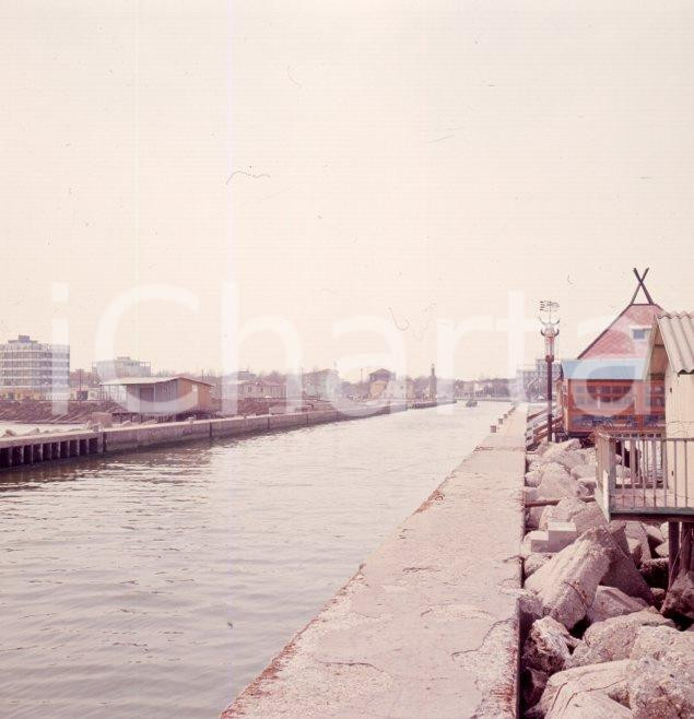 Fotografia d epoca originale 1965ca CERVIA RA Il canale delle saline POSITIVO ORIGINALE 2 1