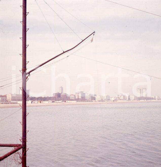Fotografia d epoca originale 1965ca MILANO MARITTIMA RA Vista dalla spiaggia POSITIVO ORIGINALE 1
