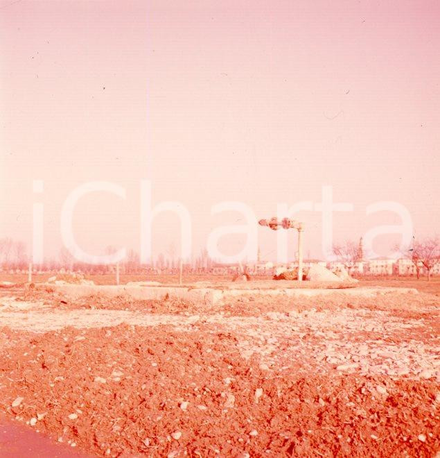 Fotografia d epoca originale 1965ca CORTEMAGGIORE PC Pozzo petrolifero n. 20 esaurito POSITIVO ORIGINALE 1 1