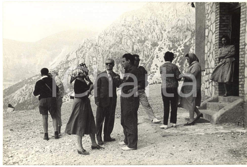 Fotografia d epoca originale 1959 FRONTIGNANO/ USSITA Inaugurazione rifugio CAI Città di Macerata Foto 4 1