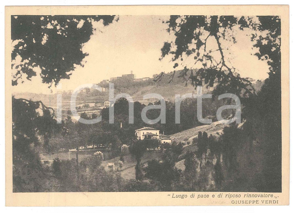 Cartolina originale da collezione 1947 SALSOMAGGIORE TERME Frazione TABIANO Stazione acque solforose  Cartolina 1