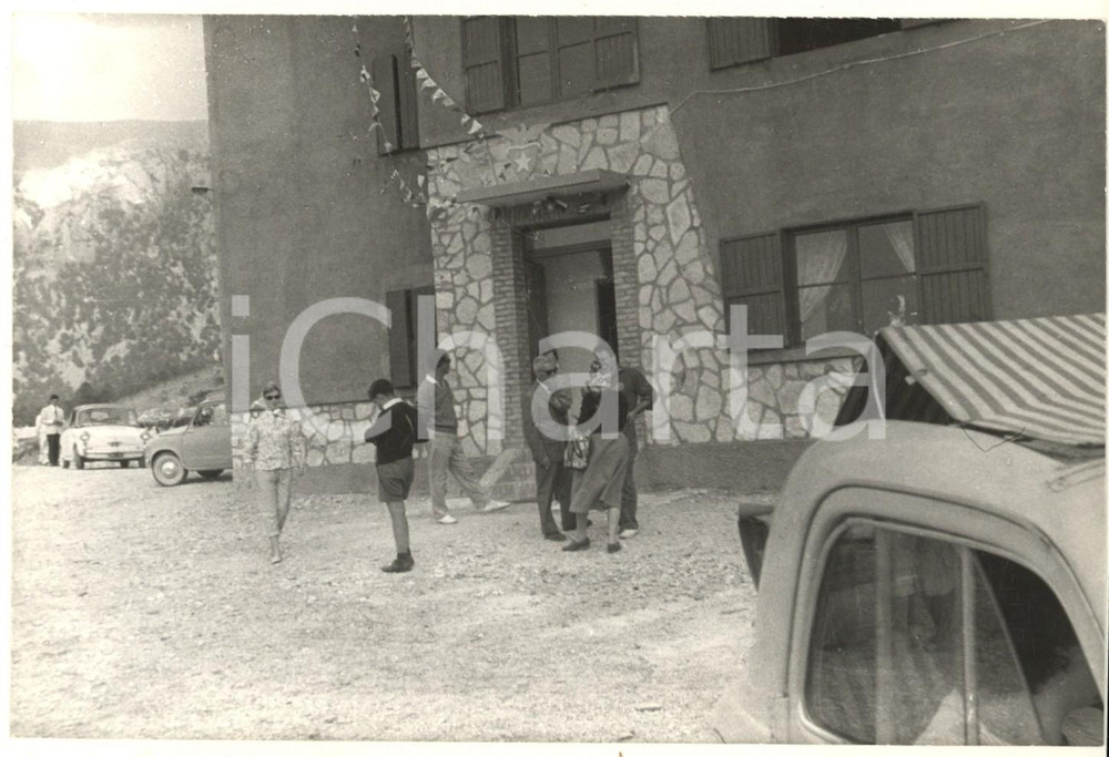 Fotografia d epoca originale 1959 FRONTIGNANO/ USSITA Inaugurazione rifugio CAI Città di Macerata Foto 5 1