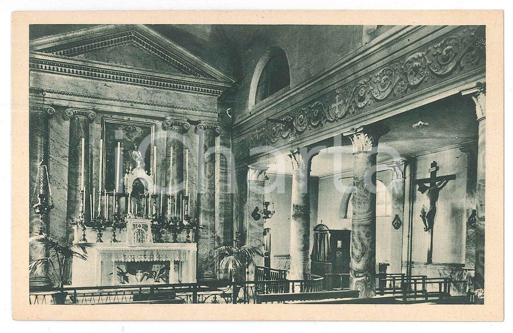 Cartolina originale da collezione 1920 ca ROMA Chiesa Santa Rufina  Suore Immacolata concezione d IVREA Cartolina 1