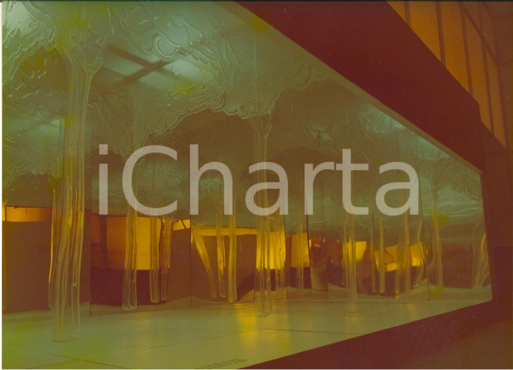 Fotografia d epoca originale 1977 FIERA DI MILANO Padiglione MONTEDISON  Bosco Gino MAROTTA Foto 30x22 2 1