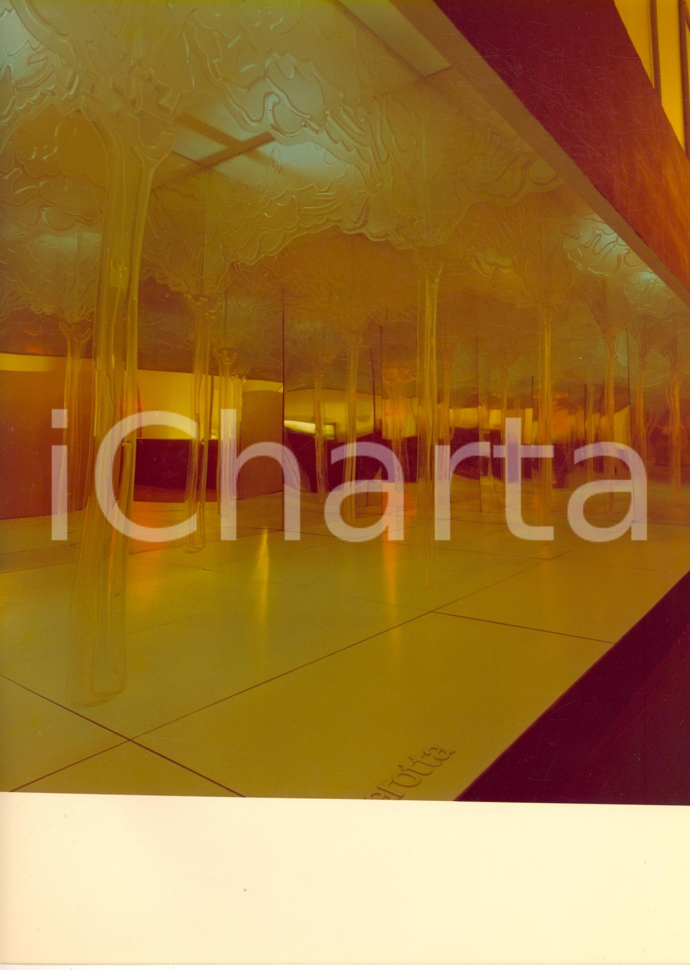 Fotografia d epoca originale 1977 FIERA DI MILANO Padiglione MONTEDISON  Bosco Gino MAROTTA Foto 22x30 5 1