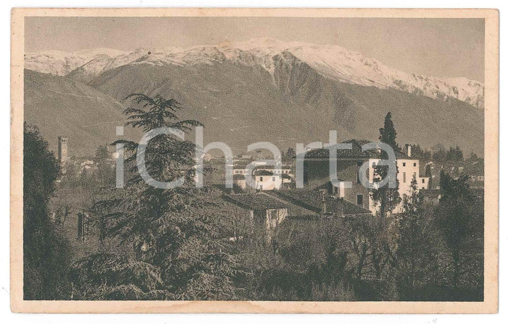Cartolina originale da collezione 1940 BASSANO DEL GRAPPA Comitato nazionale pro cimitero monumentale  Cartolina 1