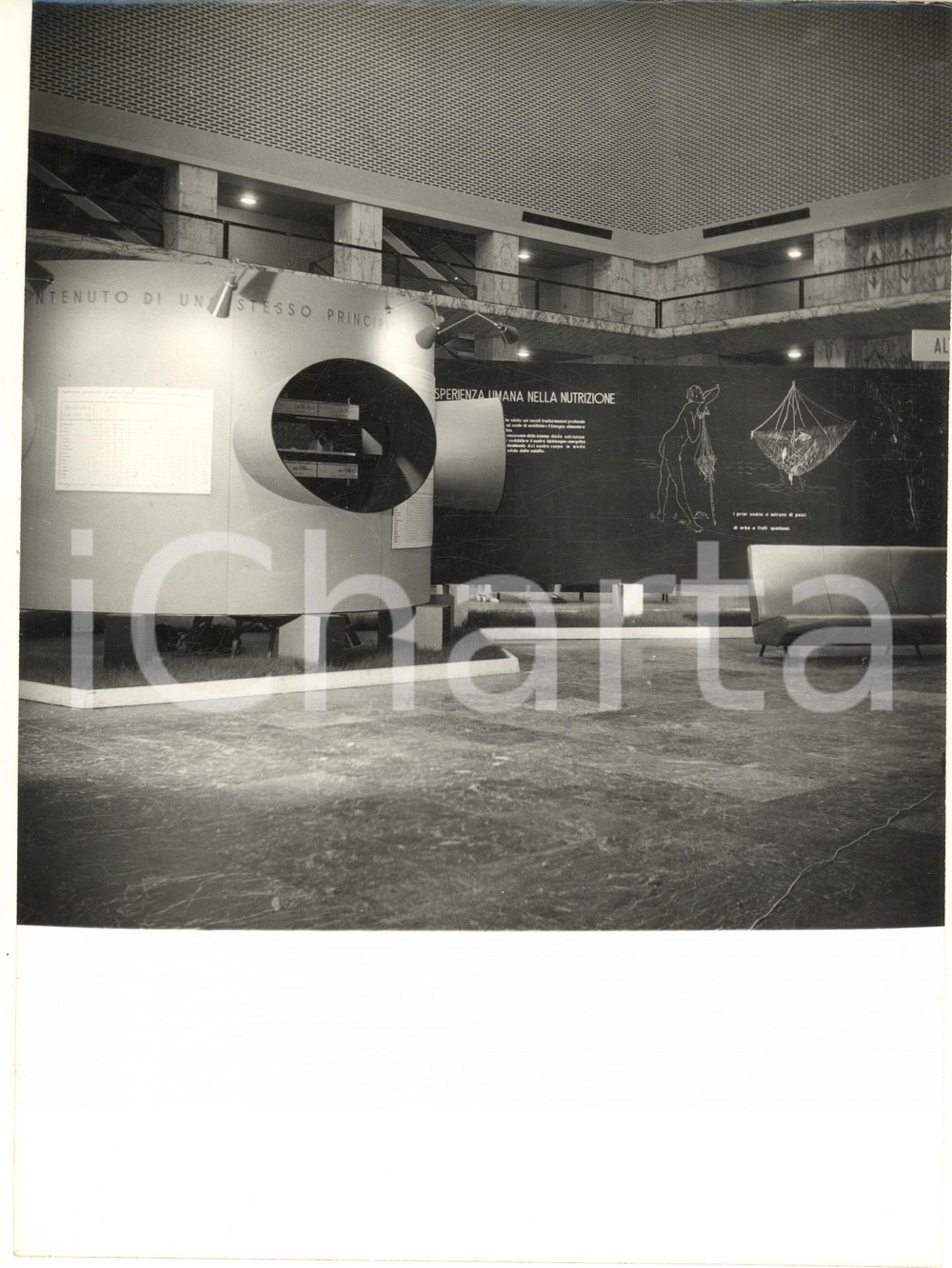 Fotografia d epoca originale 1959 ROMA Istituto Superiore di Sanità  Mostra Foto 24x18 cm 1 1