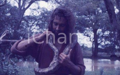 Fotografia d epoca originale 1976 SANDOKAN Kabir BEDI Scatto sul set  DIAPOSITIVA ORIGINALE 3 1