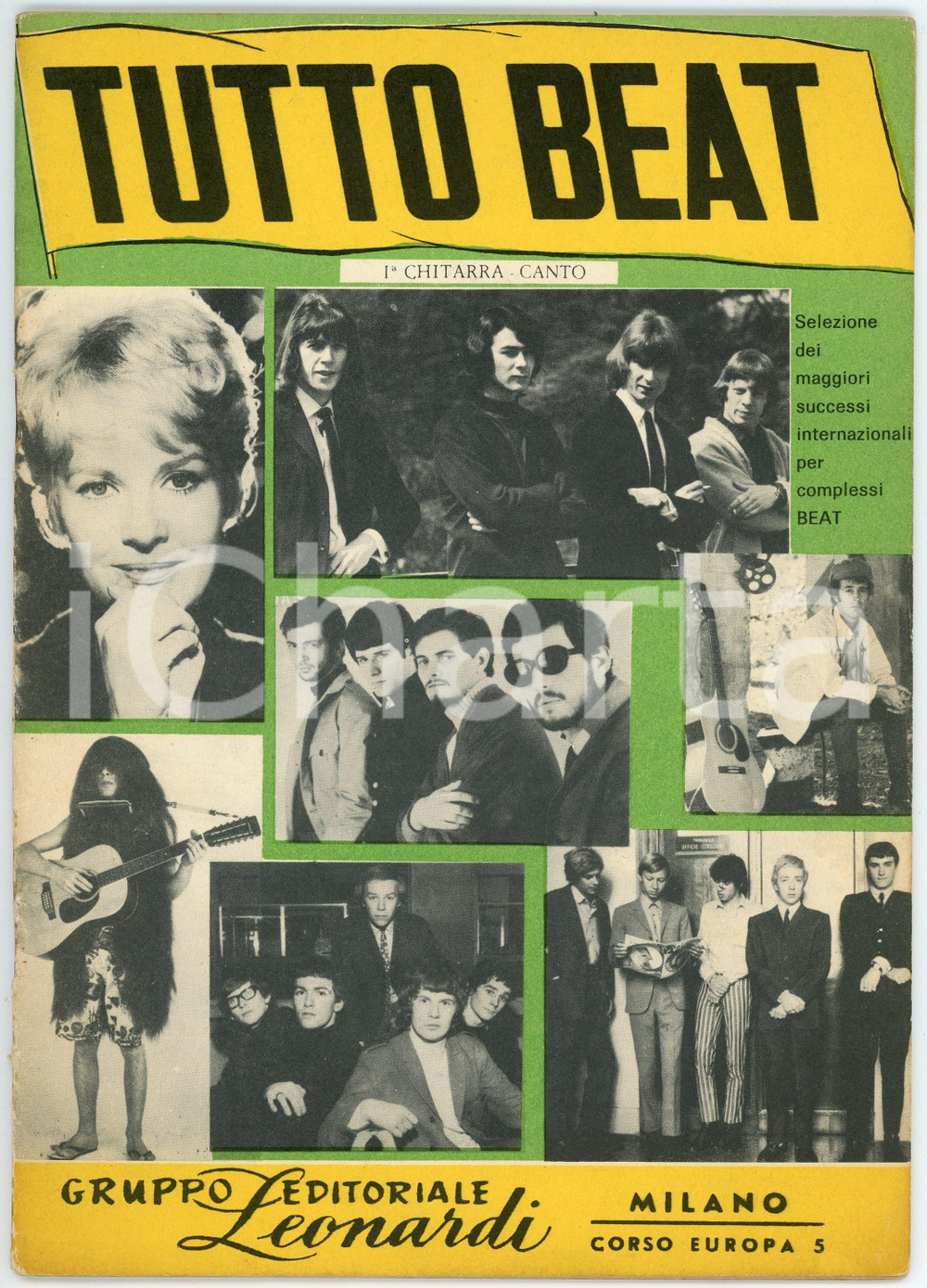 Oggetto da collezione cartaceo 1966 TUTTO BEAT Selezione di spartiti per complessi beat  Edizioni LEONARDI 1