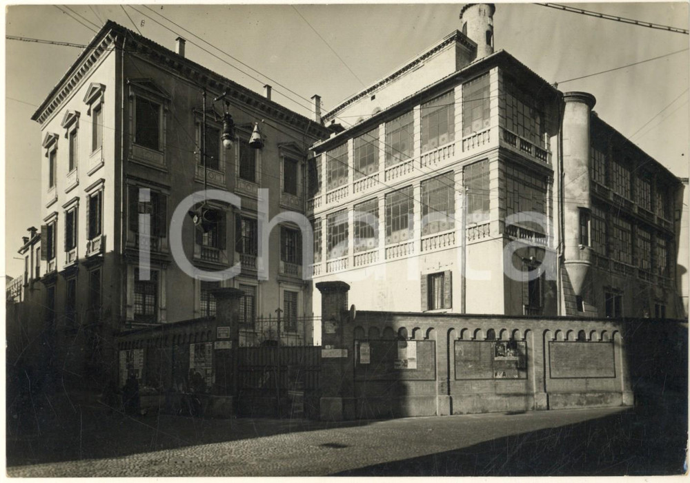 Fotografia d epoca originale 1945 ca PADOVA Palazzo Vescovile  Veduta da via Vescovado Foto 1