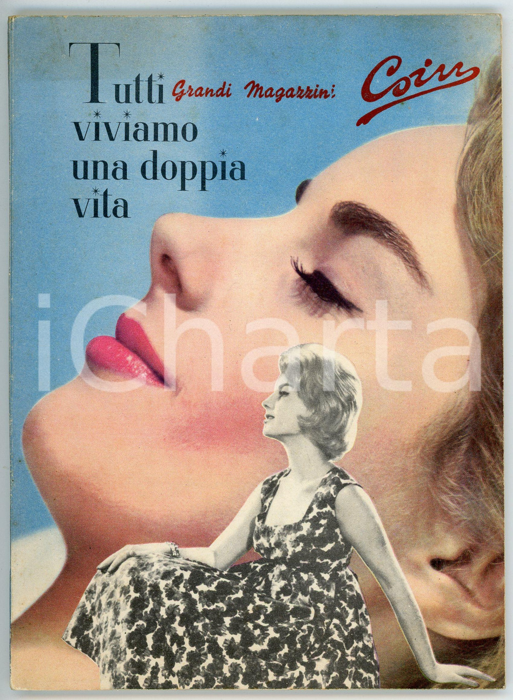 Libro, pubblicazione d epoca 1959 GRANDI MAGAZZINI COIN Tutti viviamo una doppia vita  Pubblicazione 1