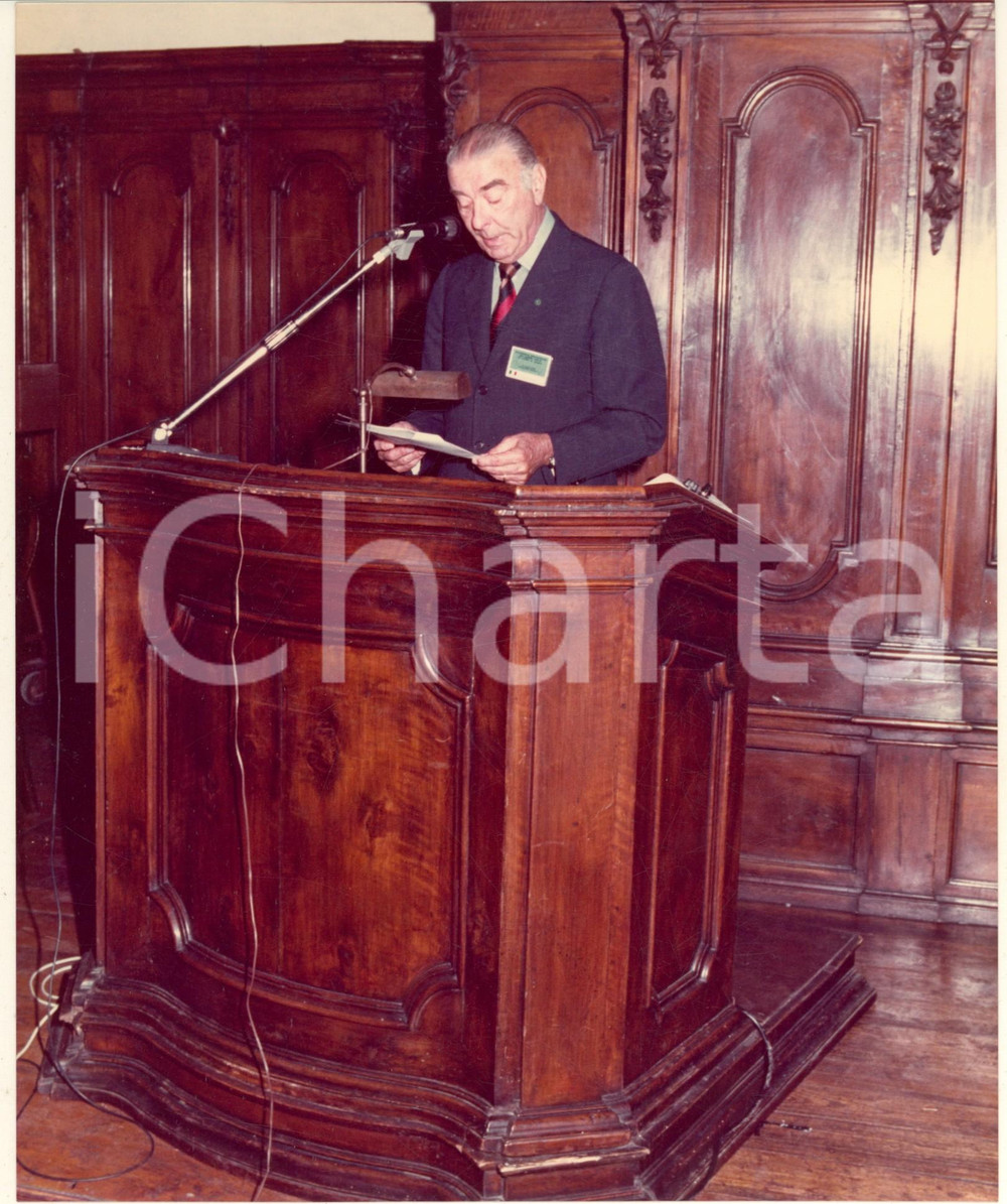 Fotografia d epoca originale 1981 VENEZIA Associazione Istituti Credito su Pegno  Vitaliano PEDUZZI Foto 1 1