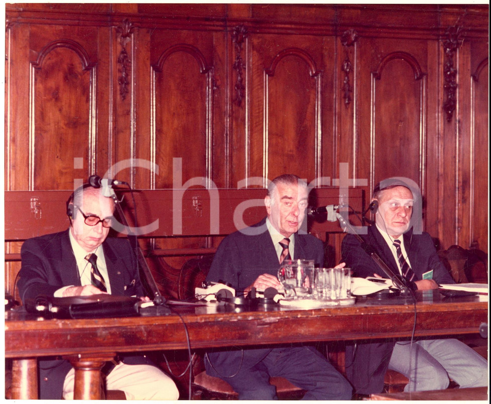 Fotografia d epoca originale 1981 VENEZIA Associazione Istituti Credito su Pegno  Vitaliano PEDUZZI Foto 3 1