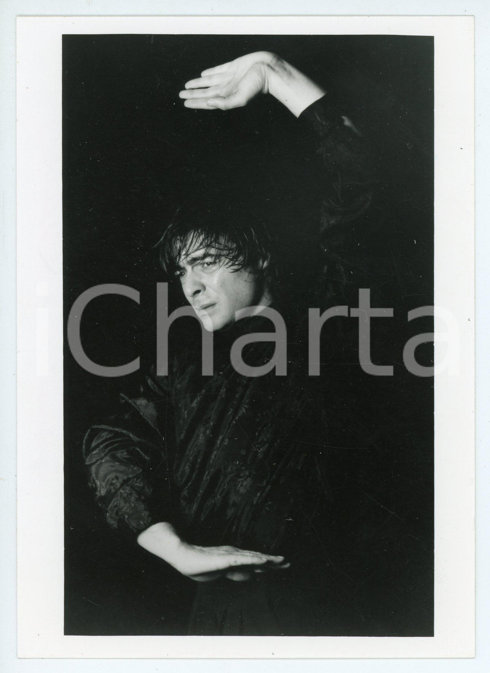 Fotografia d epoca originale 1995 ca DANZA  FLAMENCO Antonio CANALES Portrait  Foto 12x17 cm 1 1