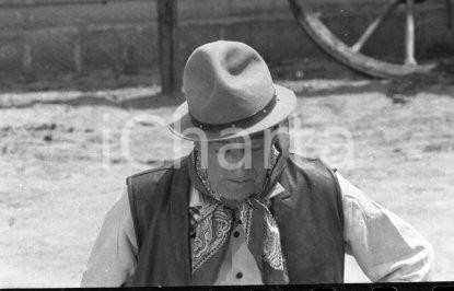 Fotografia d epoca originale 1967 TUTTO TOTÒ Totò ciak!  Totò cowboy NEGATIVO ORIGINALE 1 1