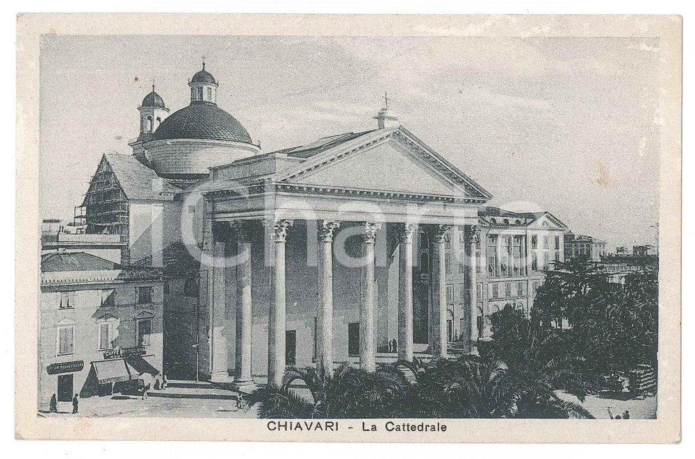 Cartolina originale da collezione 1929 CHIAVARI GE Basilica Santuario di Nostra Signora dell Orto  Cartolina FP 1