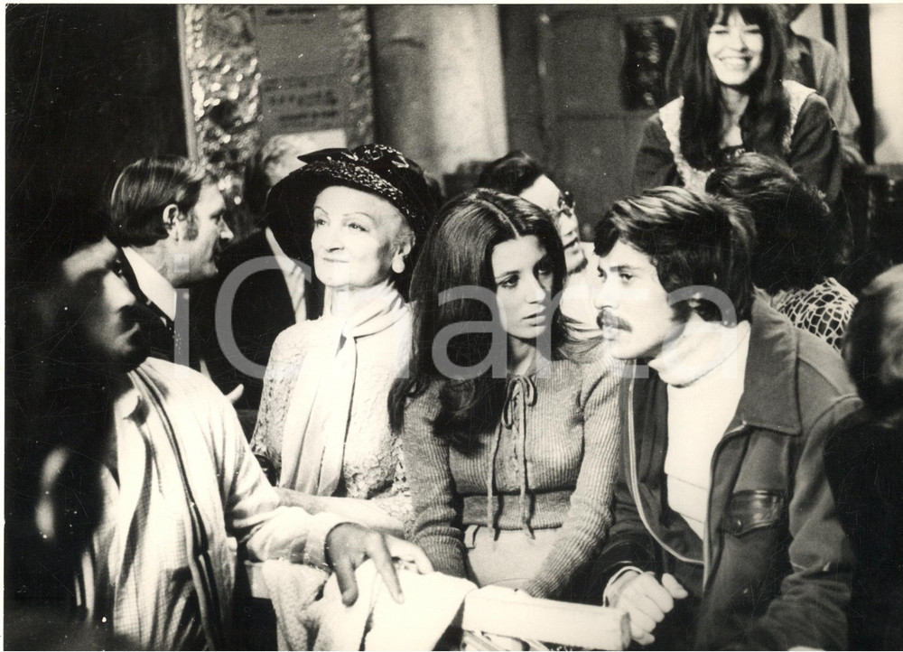 Fotografia d epoca originale 1970 CINEMA Pietro GERMI Le castagne sono buone Stefania CASINI Gianni MORANDI 1