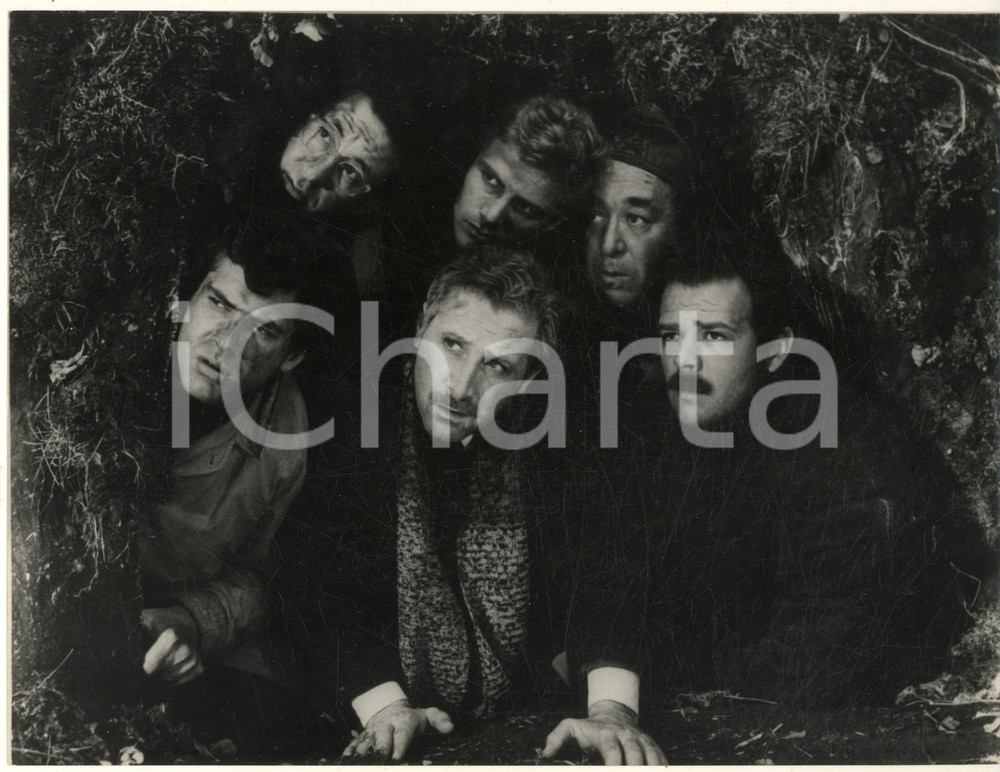 Fotografia d epoca originale 1963 CINEMA Nanni LOY Un giorno da leoni  Renato SALVATORI Nino CASTELNUOVO 1