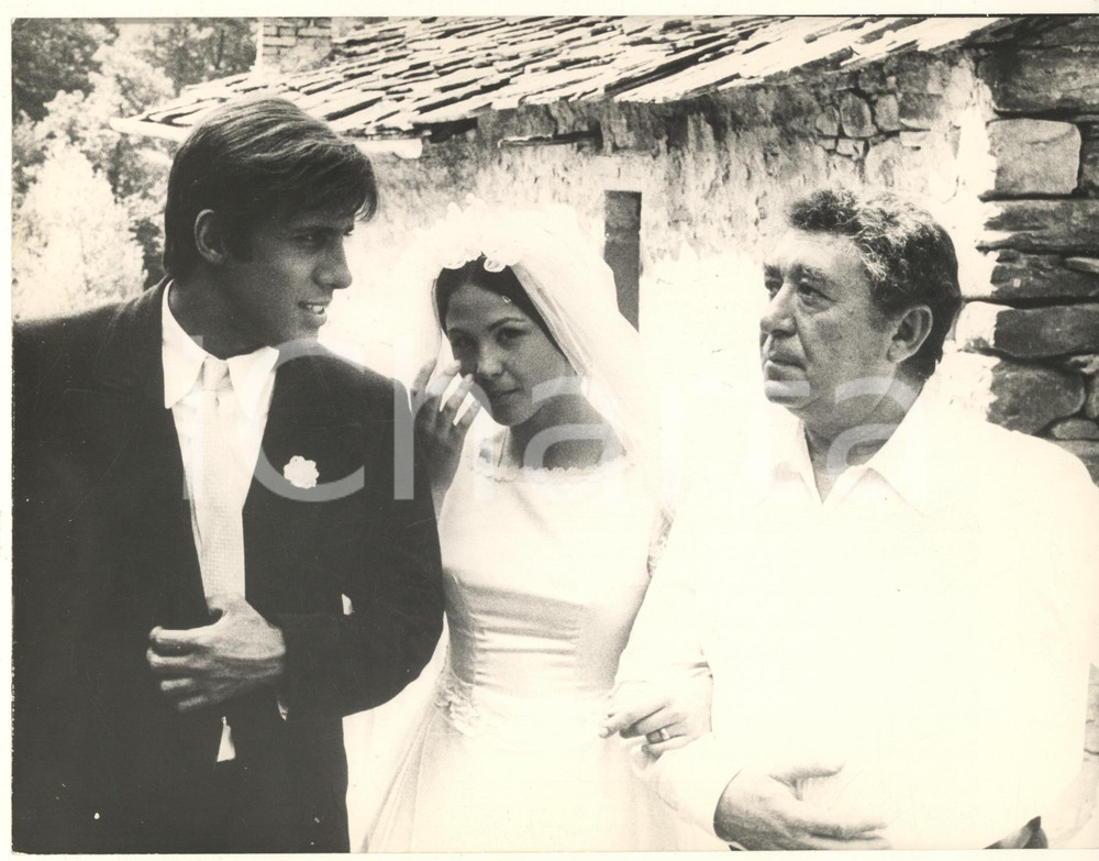 Fotografia d epoca originale 1968 CINEMA Pietro GERMI Serafino  Adriano CELENTANO Ottavia PICCOLO Foto 1