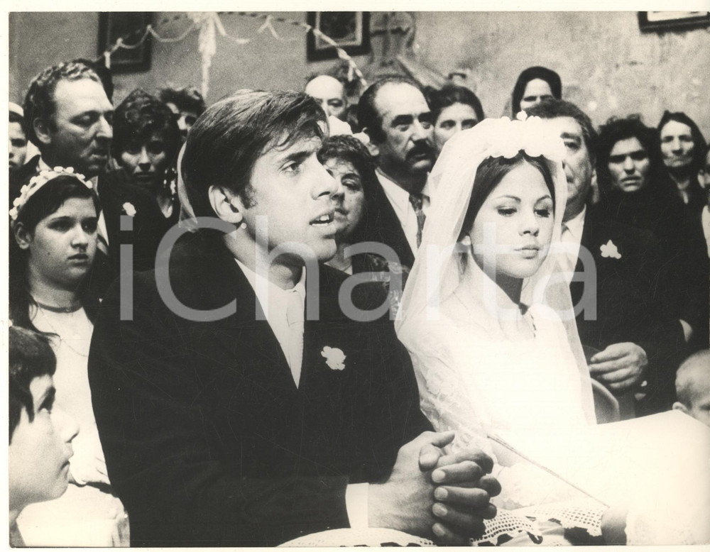 Fotografia d epoca originale 1968 CINEMA Pietro GERMI Serafino  Adriano CELENTANO Ottavia PICCOLO Foto 1