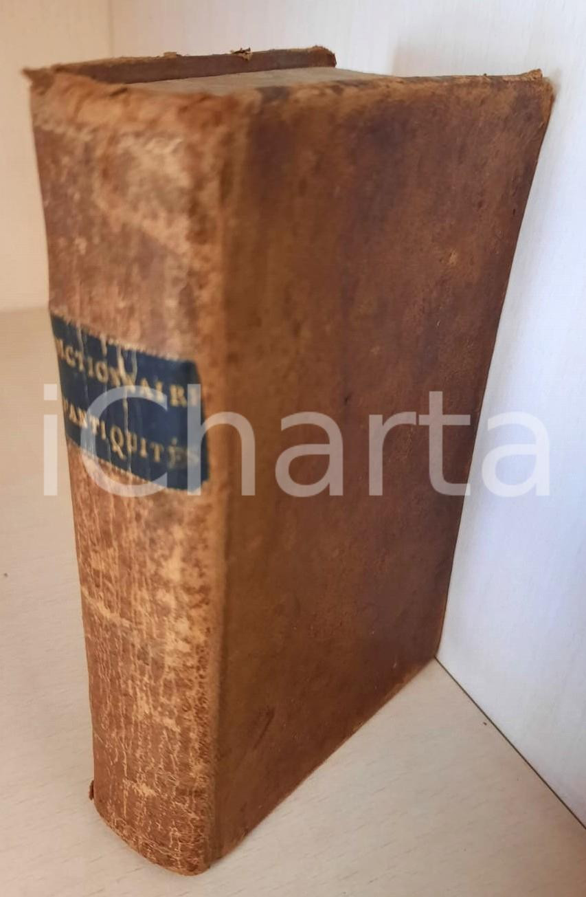 Libro, pubblicazione d epoca 1828 DE SIMENCOURT Nouvel itinéraire portatif de France 411 pp. ed. LANGLOIS 1