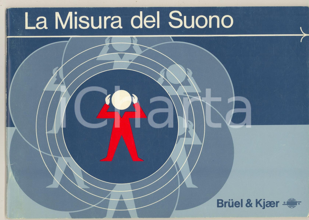 Materiale pubblicitario d’epoca 1986 Ditta BRUEL & KJAER La misura del suono Pieghevole illustrato 42 pp. 1