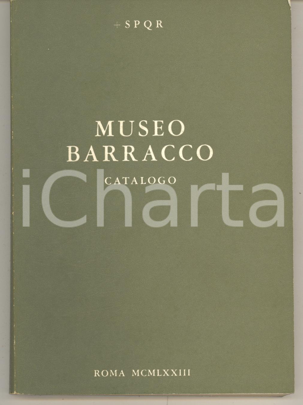 Libro, pubblicazione d epoca 1973 ROMA Carlo Pietrangeli  Catalogo Museo Barracco 133 pp. 4 edizione 1