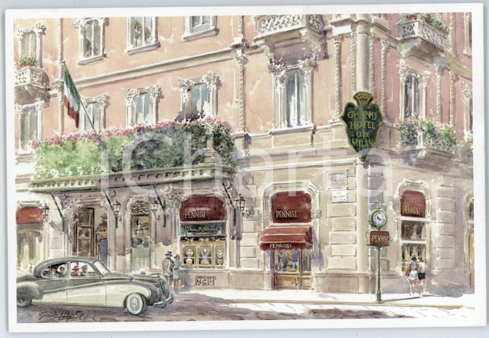 Oggetto da collezione cartaceo 2011 MILANO Gioielleria PENNISI 40th Anniversary Cocktail  Invito 22x15 cm 1
